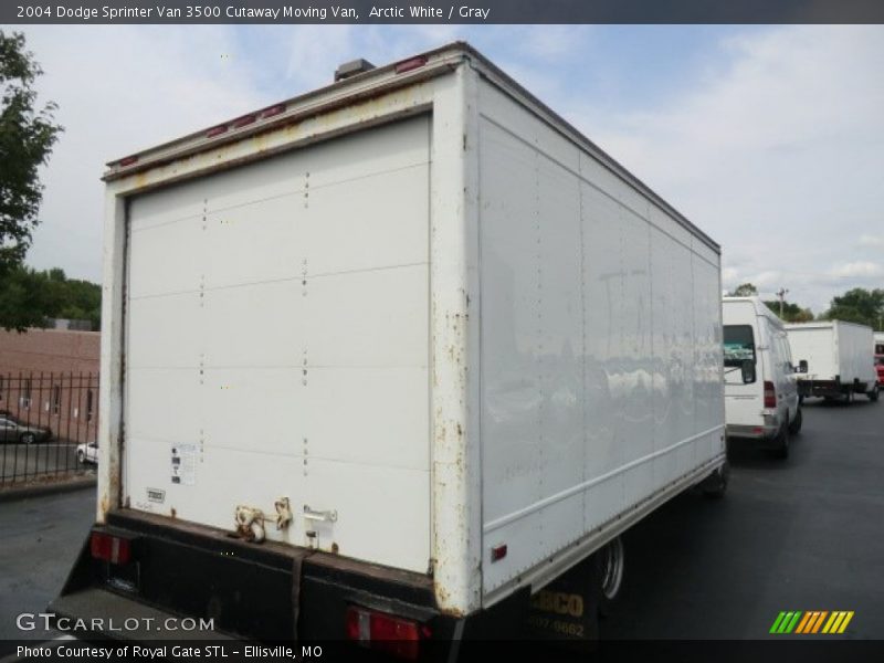 Arctic White / Gray 2004 Dodge Sprinter Van 3500 Cutaway Moving Van