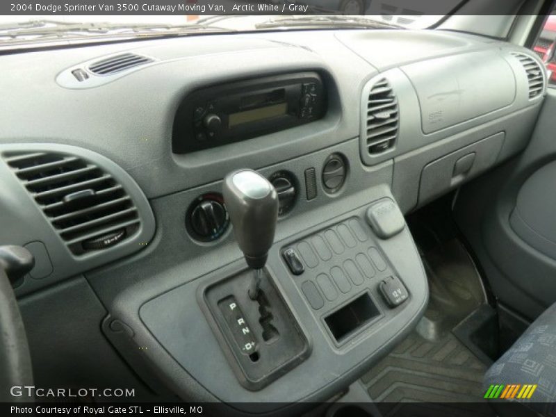 Arctic White / Gray 2004 Dodge Sprinter Van 3500 Cutaway Moving Van