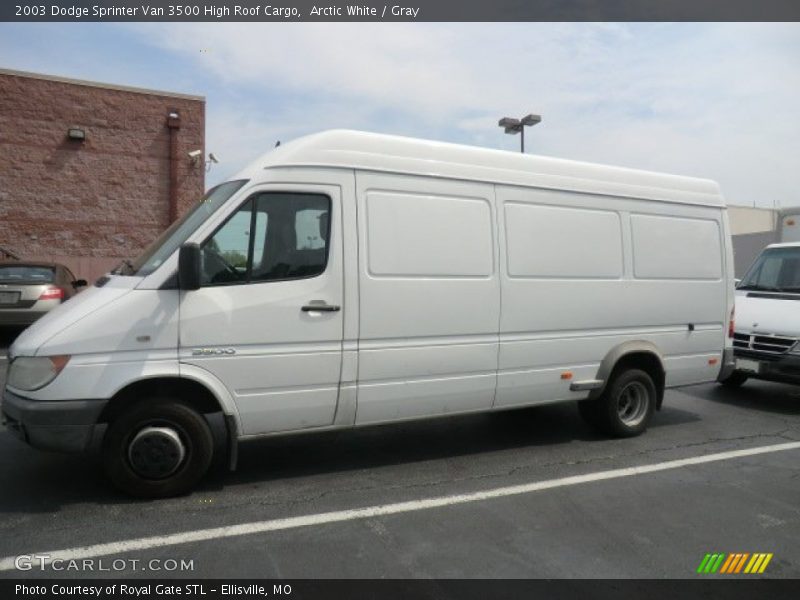  2003 Sprinter Van 3500 High Roof Cargo Arctic White