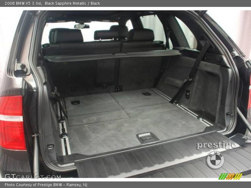 Black Sapphire Metallic / Black 2008 BMW X5 3.0si