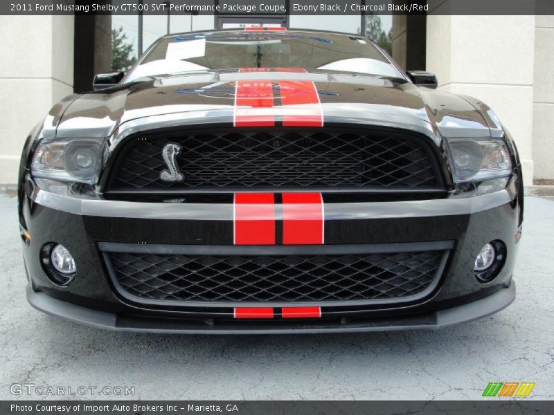  2011 Mustang Shelby GT500 SVT Performance Package Coupe Ebony Black