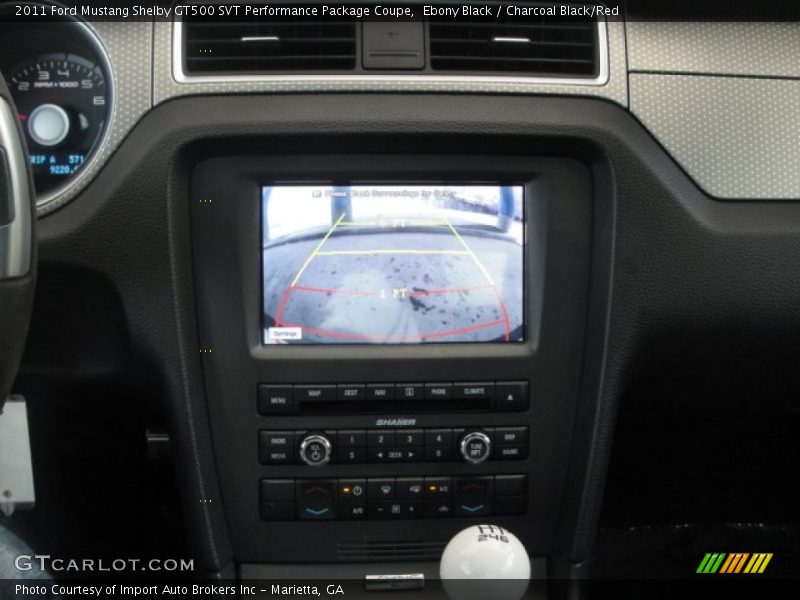 Ebony Black / Charcoal Black/Red 2011 Ford Mustang Shelby GT500 SVT Performance Package Coupe