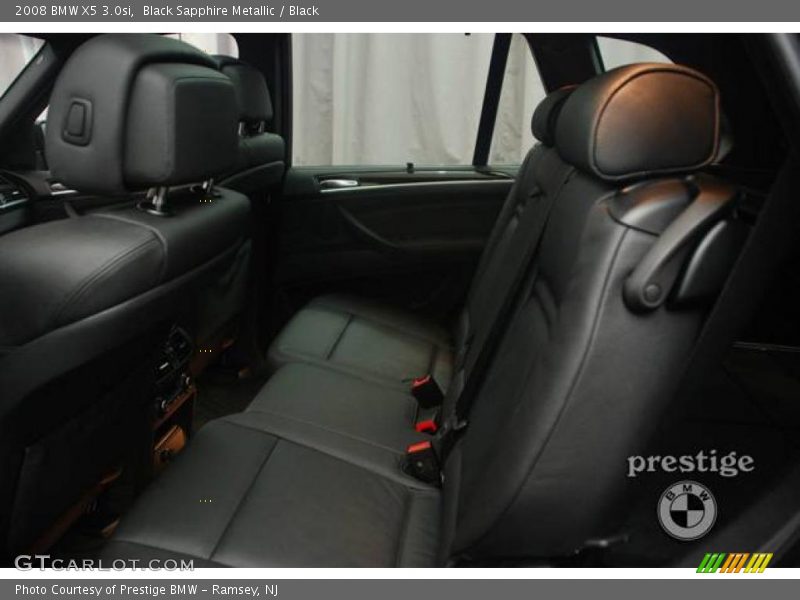 Black Sapphire Metallic / Black 2008 BMW X5 3.0si
