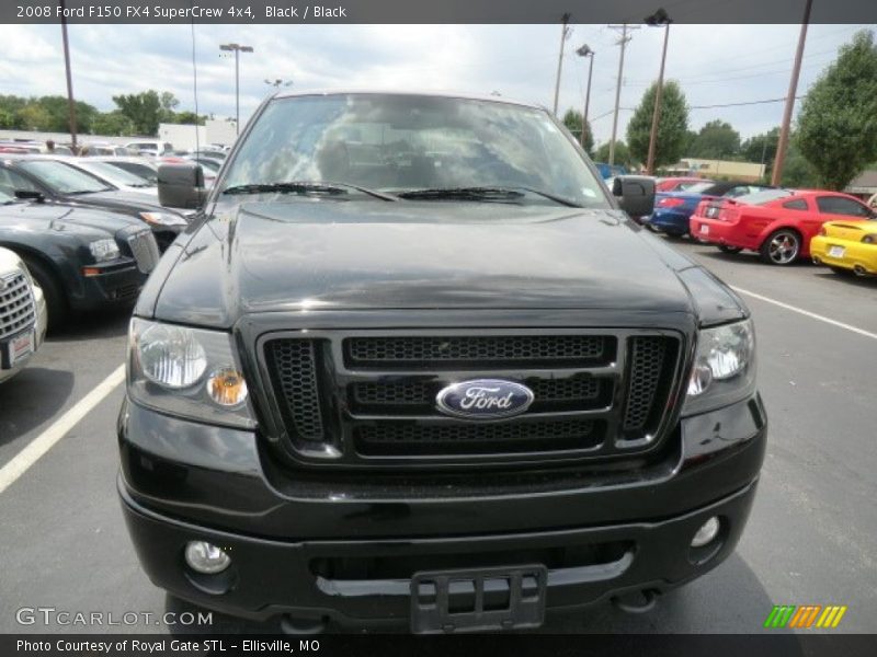 Black / Black 2008 Ford F150 FX4 SuperCrew 4x4