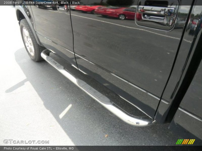 Black / Black 2008 Ford F150 FX4 SuperCrew 4x4