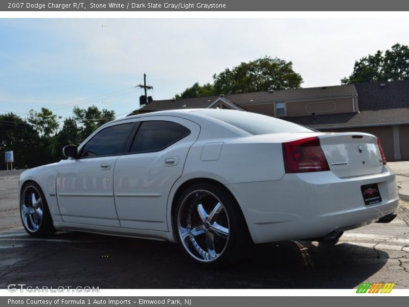 Stone White / Dark Slate Gray/Light Graystone 2007 Dodge Charger R/T