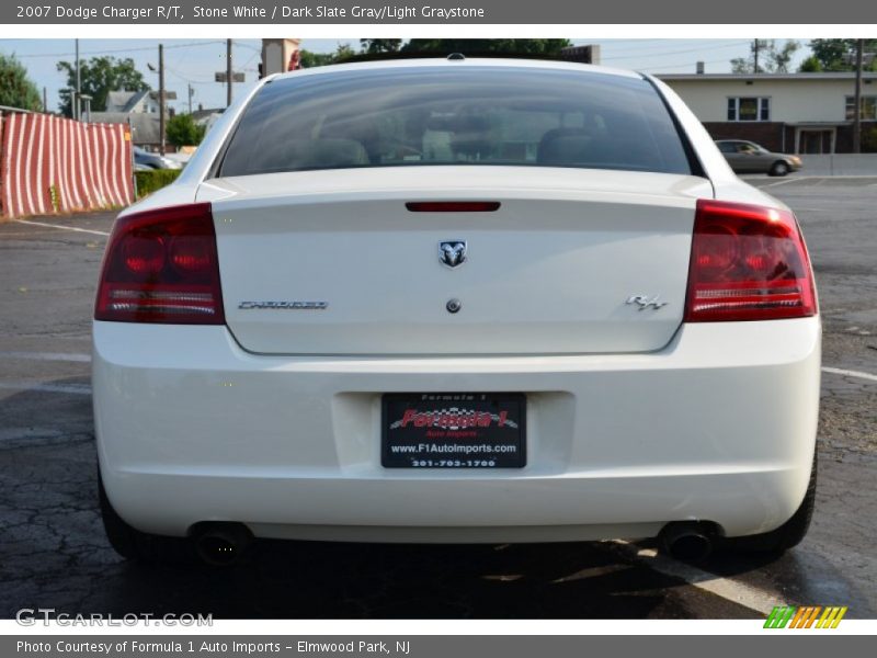 Stone White / Dark Slate Gray/Light Graystone 2007 Dodge Charger R/T