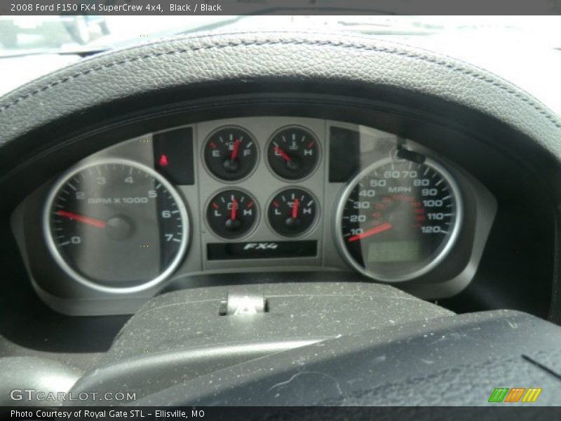 Black / Black 2008 Ford F150 FX4 SuperCrew 4x4