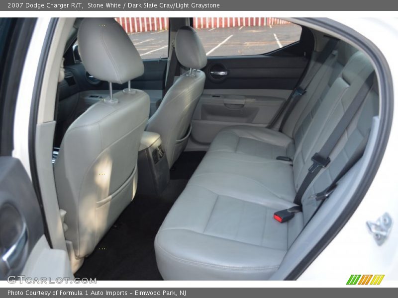 Stone White / Dark Slate Gray/Light Graystone 2007 Dodge Charger R/T