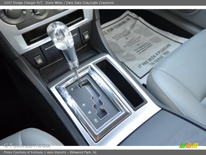 Stone White / Dark Slate Gray/Light Graystone 2007 Dodge Charger R/T