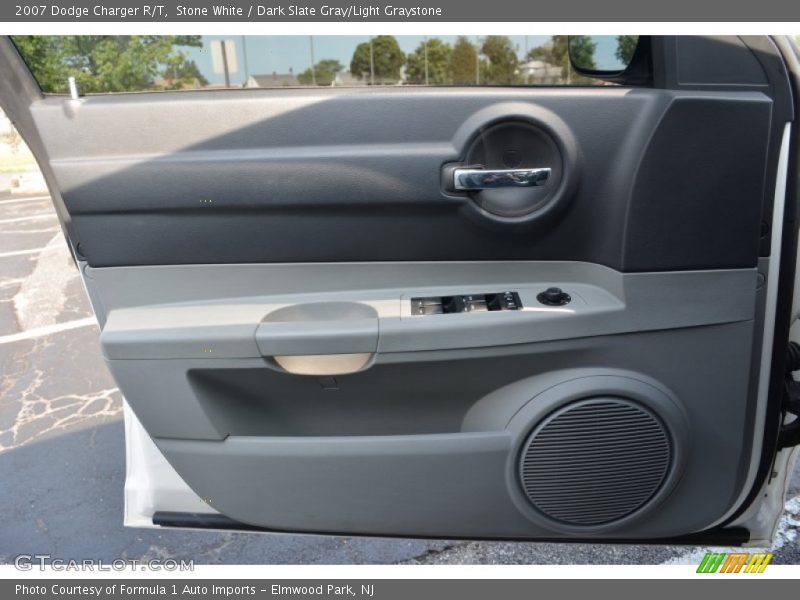 Stone White / Dark Slate Gray/Light Graystone 2007 Dodge Charger R/T