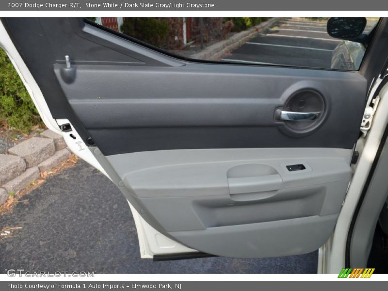 Stone White / Dark Slate Gray/Light Graystone 2007 Dodge Charger R/T