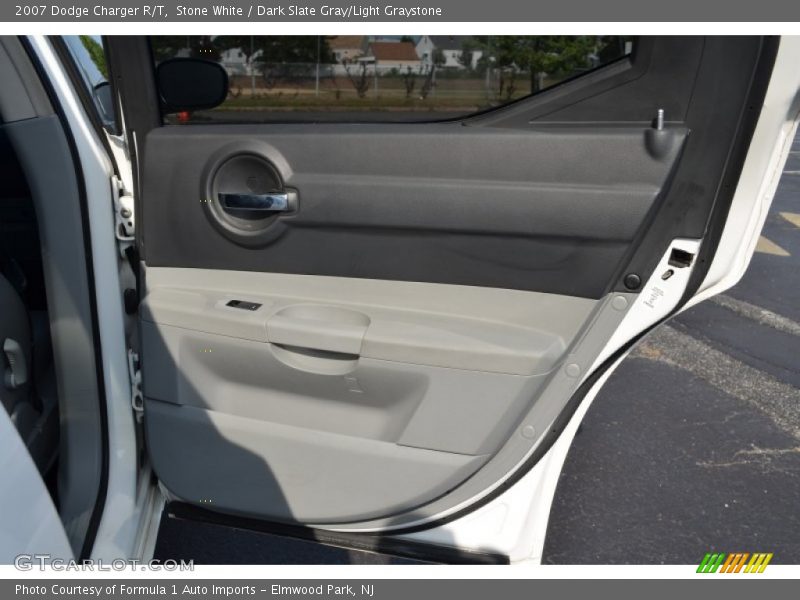 Stone White / Dark Slate Gray/Light Graystone 2007 Dodge Charger R/T