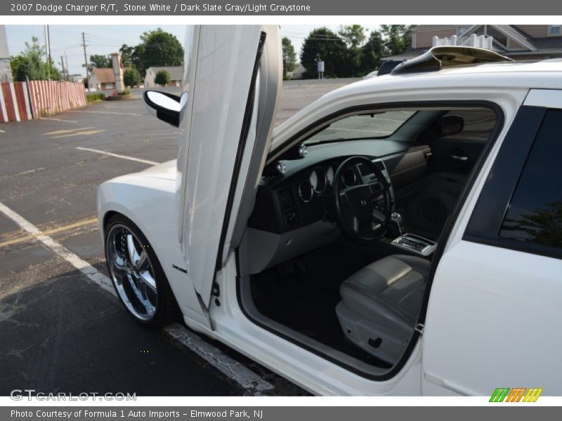 Stone White / Dark Slate Gray/Light Graystone 2007 Dodge Charger R/T