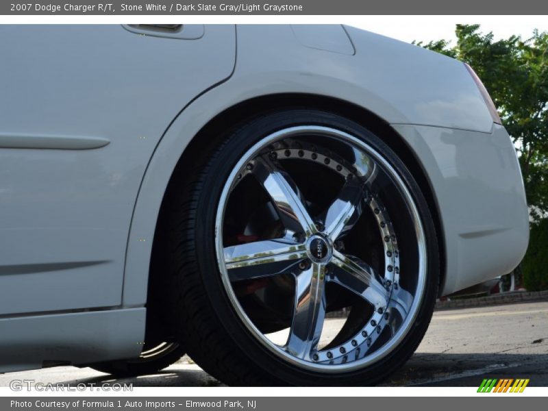 Stone White / Dark Slate Gray/Light Graystone 2007 Dodge Charger R/T