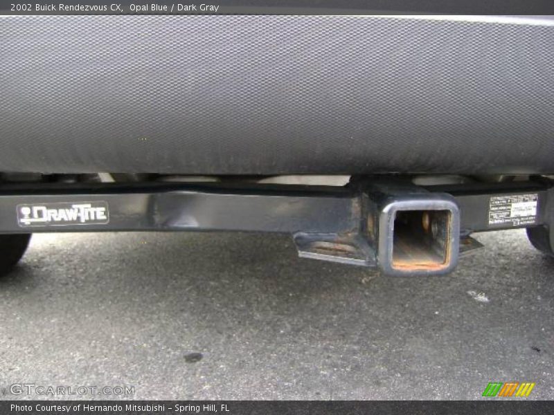 Opal Blue / Dark Gray 2002 Buick Rendezvous CX