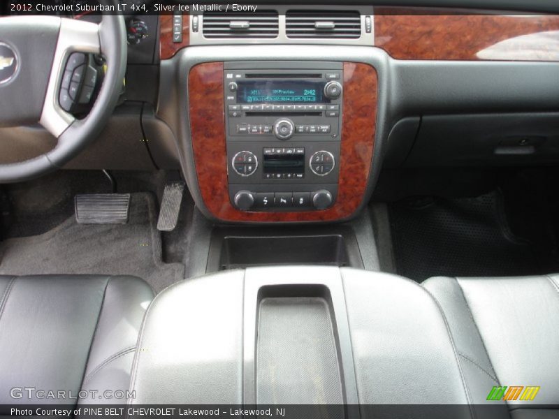 Silver Ice Metallic / Ebony 2012 Chevrolet Suburban LT 4x4