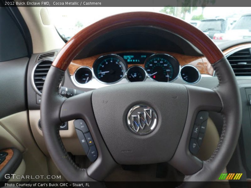 Cocoa Metallic / Cashmere 2012 Buick Enclave FWD