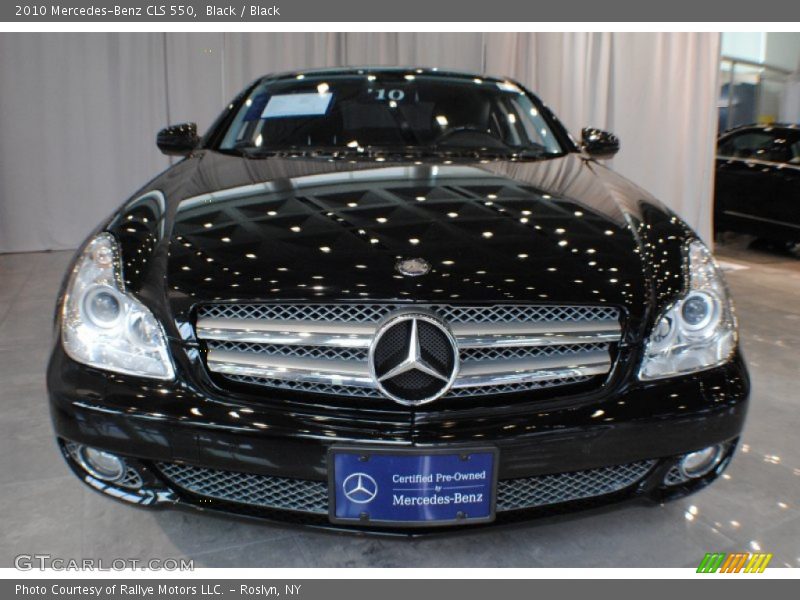 Black / Black 2010 Mercedes-Benz CLS 550