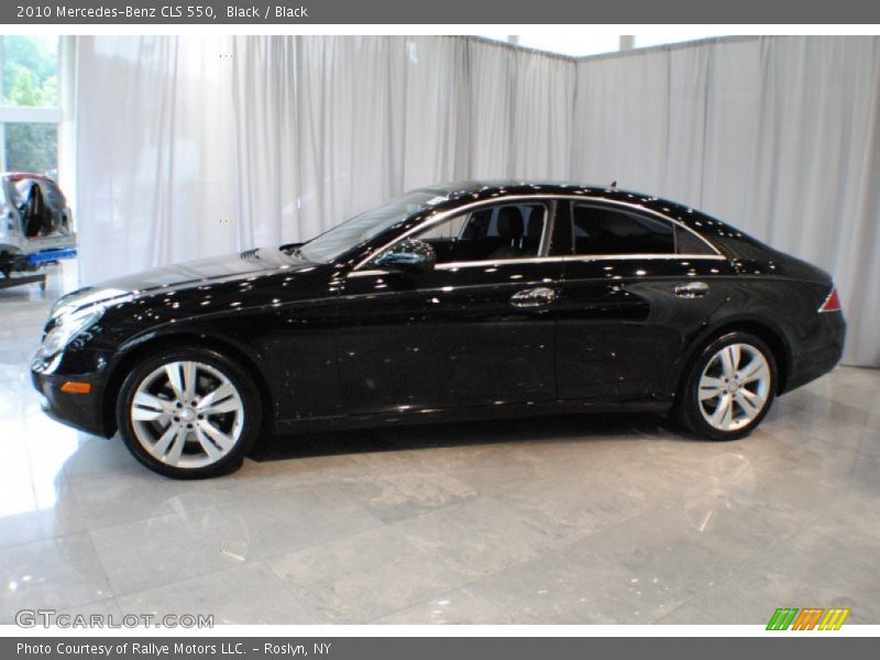 Black / Black 2010 Mercedes-Benz CLS 550