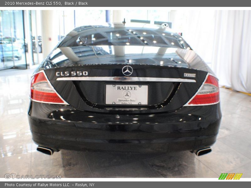 Black / Black 2010 Mercedes-Benz CLS 550