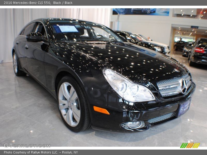 Black / Black 2010 Mercedes-Benz CLS 550