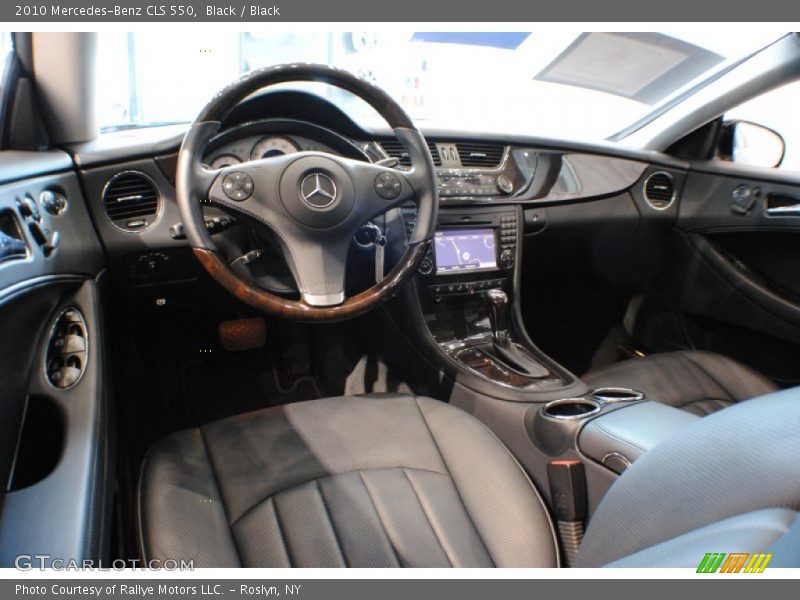 Black / Black 2010 Mercedes-Benz CLS 550