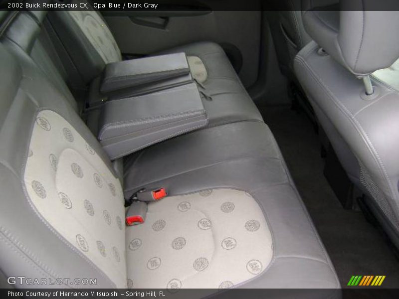 Opal Blue / Dark Gray 2002 Buick Rendezvous CX