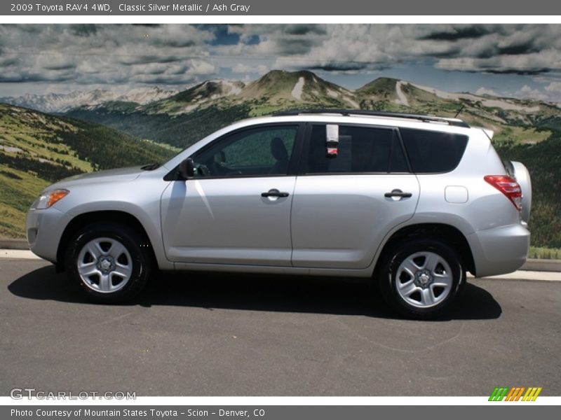 Classic Silver Metallic / Ash Gray 2009 Toyota RAV4 4WD