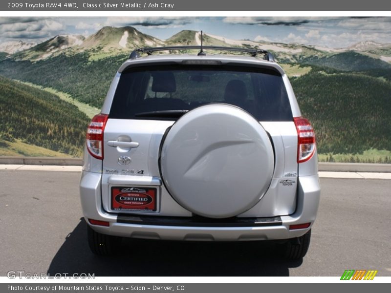 Classic Silver Metallic / Ash Gray 2009 Toyota RAV4 4WD