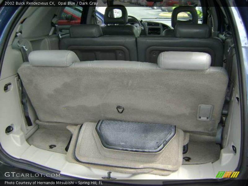 Opal Blue / Dark Gray 2002 Buick Rendezvous CX