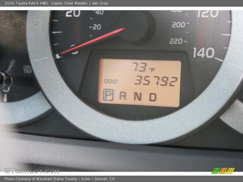Classic Silver Metallic / Ash Gray 2009 Toyota RAV4 4WD
