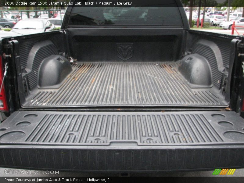 Black / Medium Slate Gray 2006 Dodge Ram 1500 Laramie Quad Cab