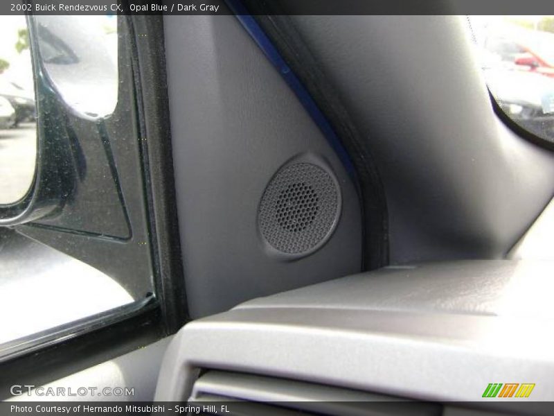 Opal Blue / Dark Gray 2002 Buick Rendezvous CX