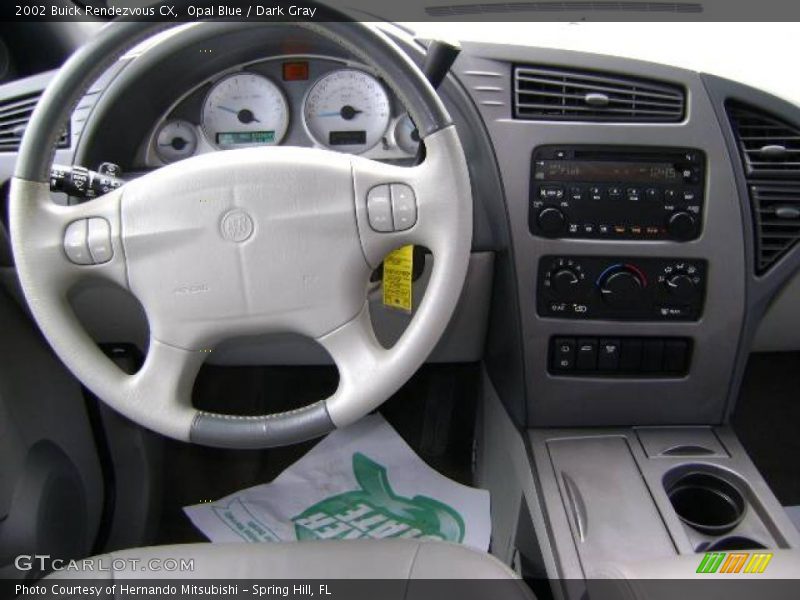 Opal Blue / Dark Gray 2002 Buick Rendezvous CX