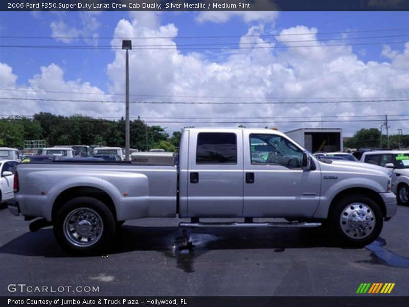  2006 F350 Super Duty Lariat Crew Cab Dually Silver Metallic