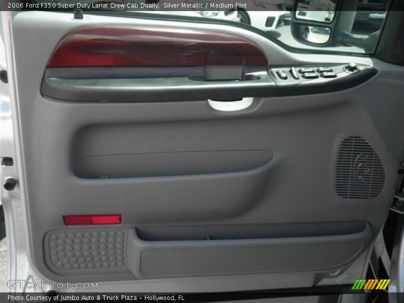 Silver Metallic / Medium Flint 2006 Ford F350 Super Duty Lariat Crew Cab Dually