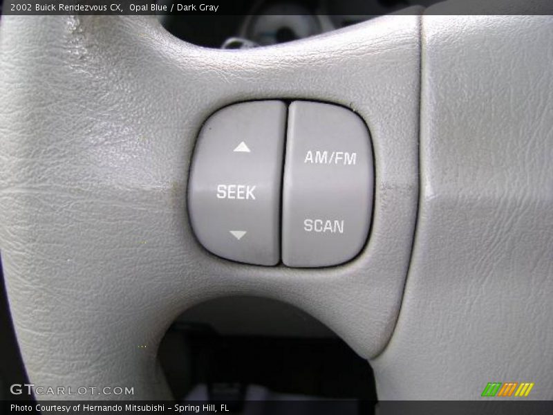 Opal Blue / Dark Gray 2002 Buick Rendezvous CX