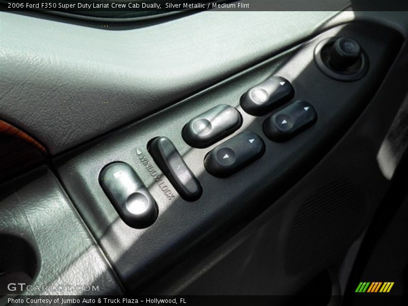 Silver Metallic / Medium Flint 2006 Ford F350 Super Duty Lariat Crew Cab Dually