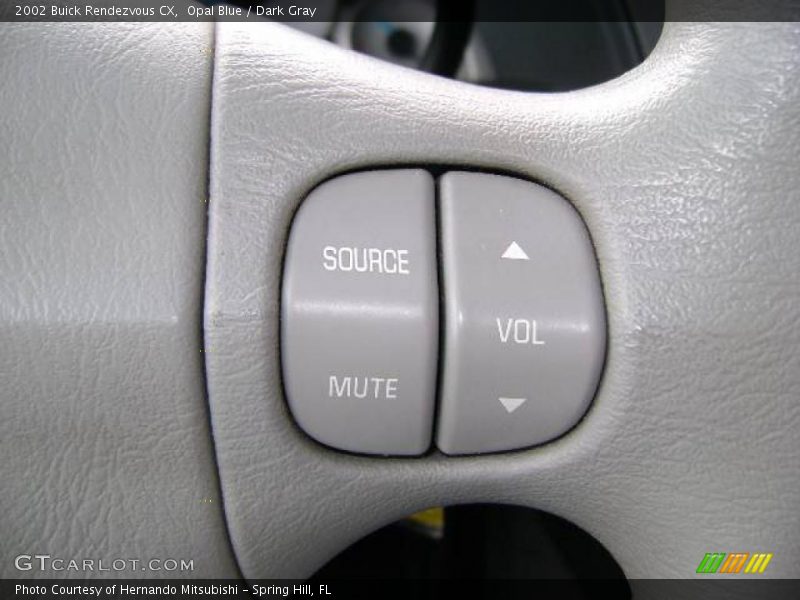 Opal Blue / Dark Gray 2002 Buick Rendezvous CX