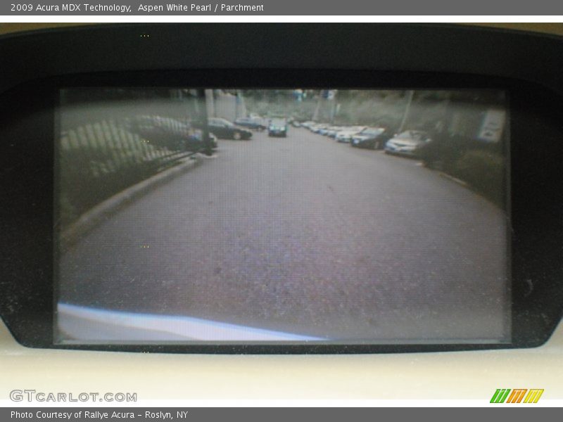 Aspen White Pearl / Parchment 2009 Acura MDX Technology