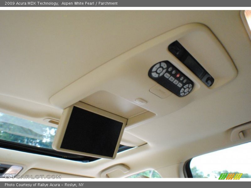 Aspen White Pearl / Parchment 2009 Acura MDX Technology
