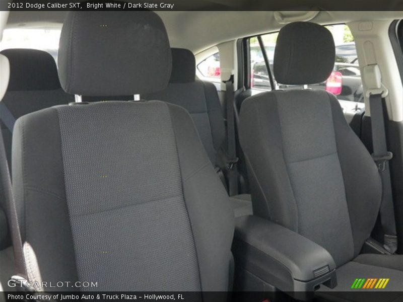 Bright White / Dark Slate Gray 2012 Dodge Caliber SXT