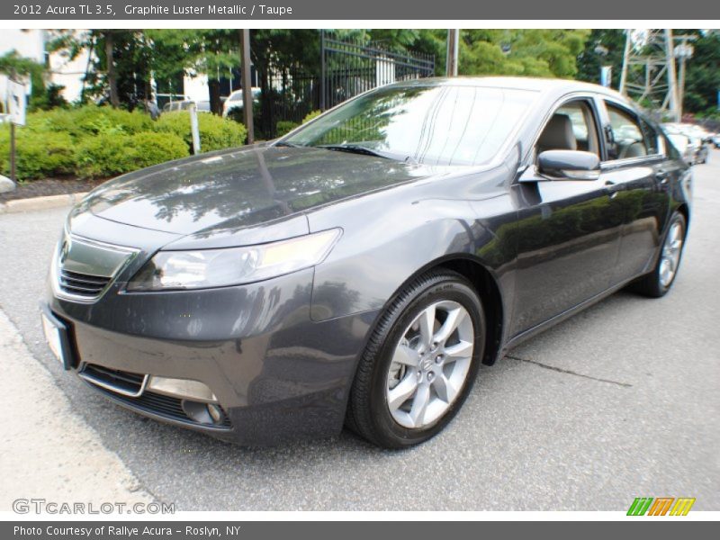 Graphite Luster Metallic / Taupe 2012 Acura TL 3.5