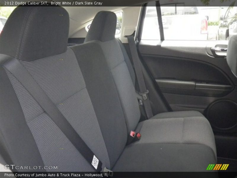 Bright White / Dark Slate Gray 2012 Dodge Caliber SXT