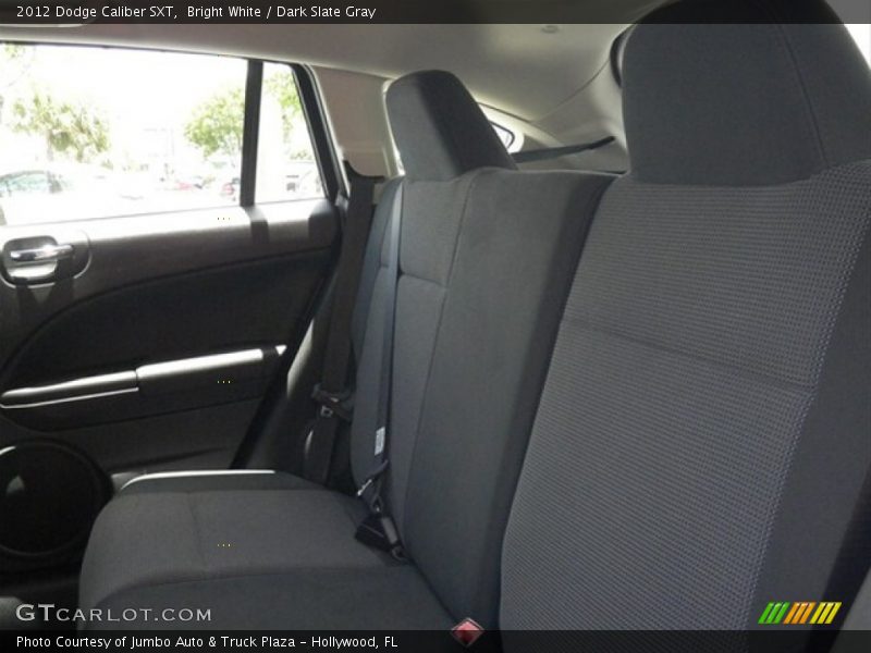 Bright White / Dark Slate Gray 2012 Dodge Caliber SXT