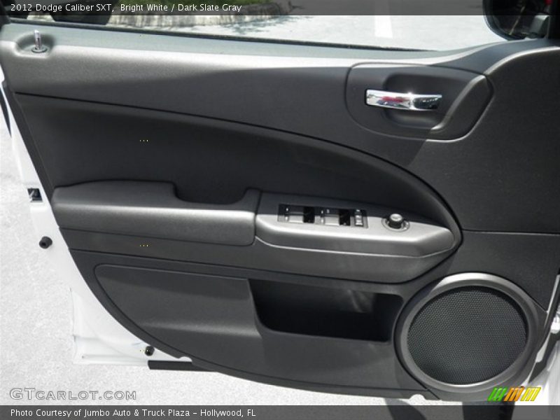 Bright White / Dark Slate Gray 2012 Dodge Caliber SXT