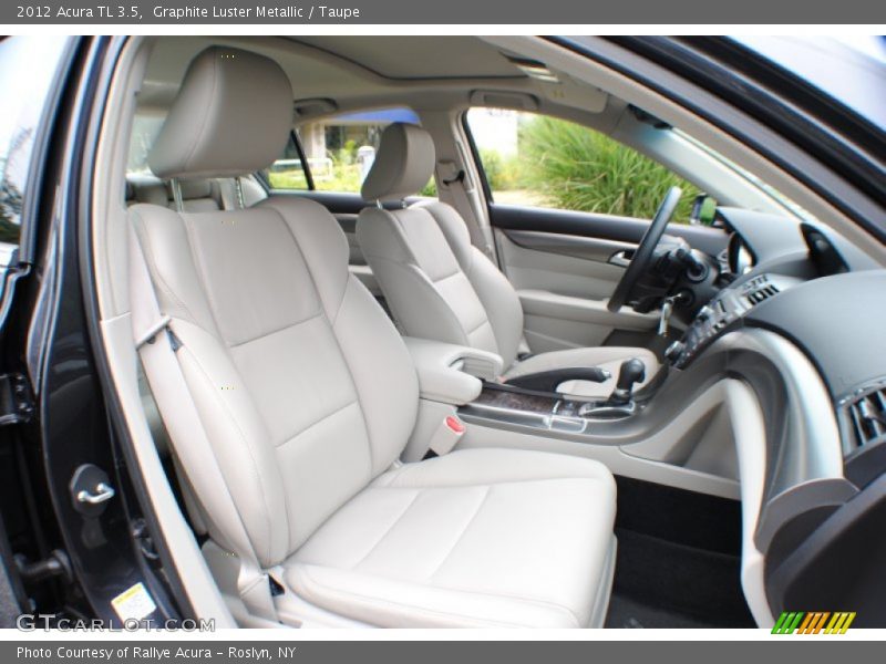 Graphite Luster Metallic / Taupe 2012 Acura TL 3.5