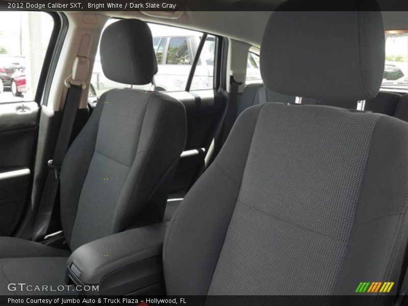 Bright White / Dark Slate Gray 2012 Dodge Caliber SXT