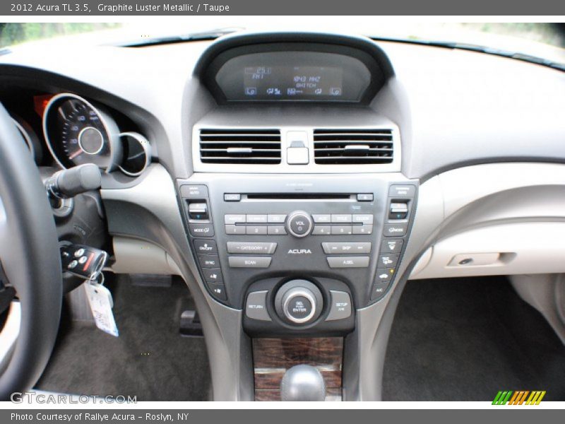 Graphite Luster Metallic / Taupe 2012 Acura TL 3.5